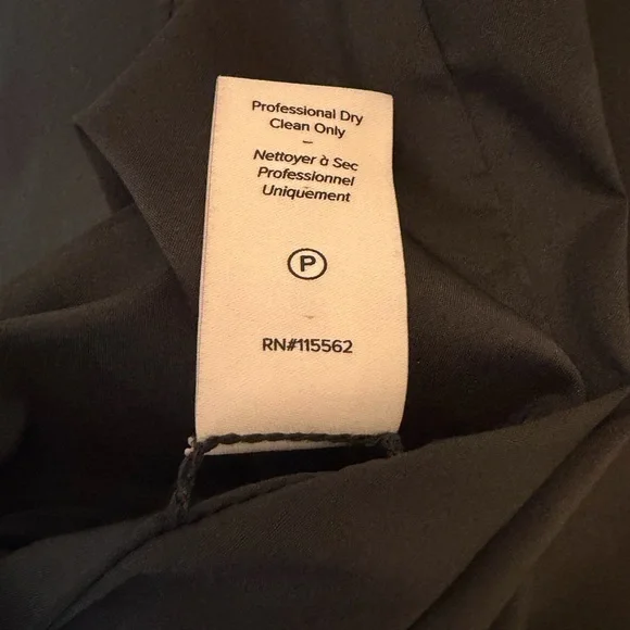 $365 Cinq à Sept Women's McKenna Dress Long Sleeve Collar V Neck Black 10 - Picture 12 of 12